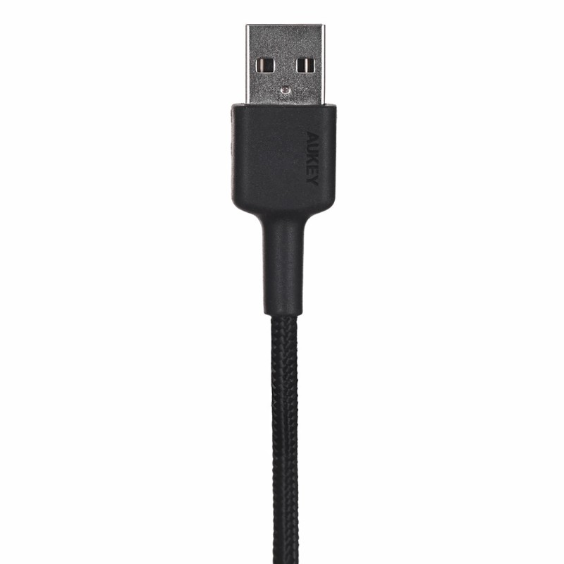 AUKEY CB-NCC2 USB-C Type-C Power Delivery PD 60W 3A 1.8m Nylon Black AUKEY CB-NCC2 USB-C Type-C Power Delivery PD 60W 3A 1.8m Nylon Black