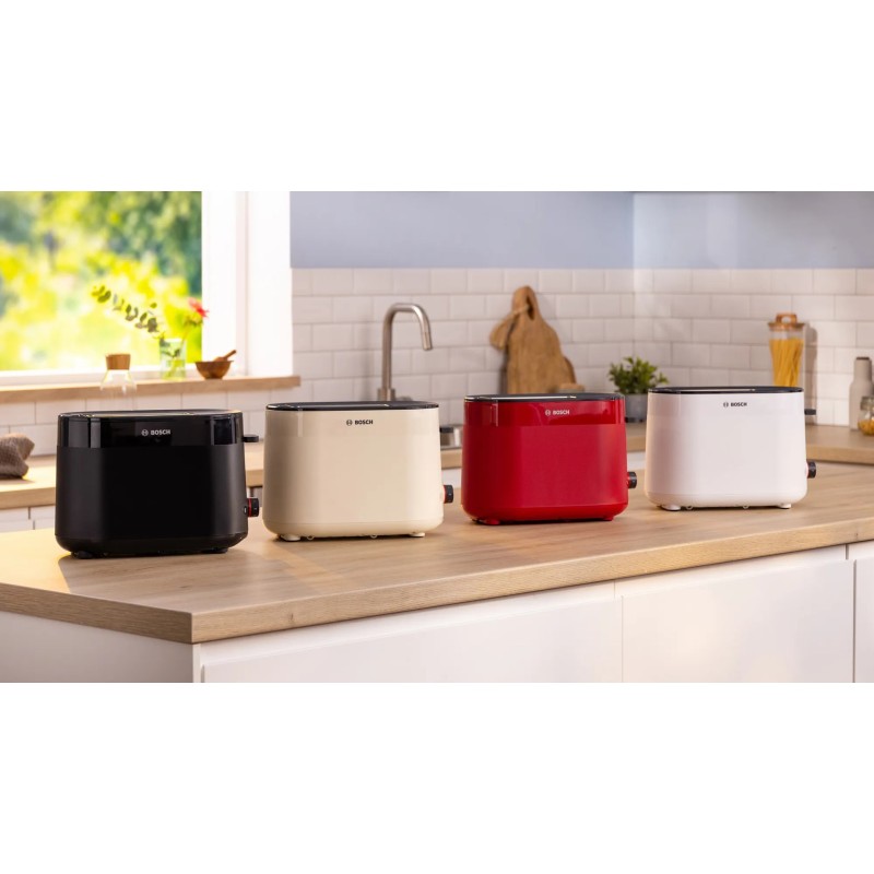 Bosch TAT2M121 toaster 6 2 slice(s) 950 W White Bosch TAT2M121 toaster 6 2 slice(s) 950 W White