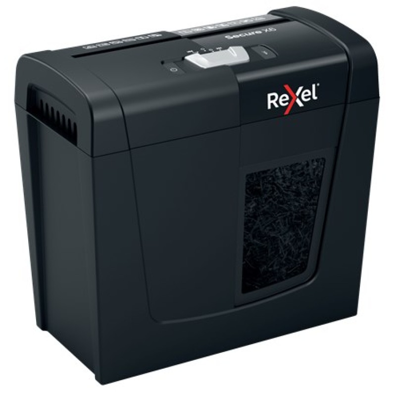 Rexel Secure X6 paper shredder Cross shredding 70 dB Black Rexel Secure X6 paper shredder Cross shredding 70 dB Black