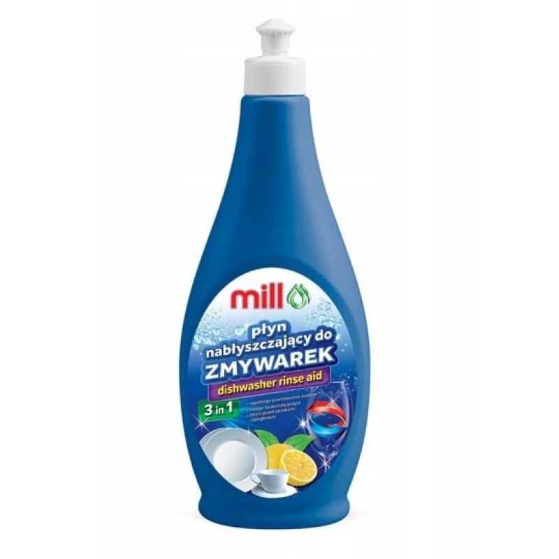 MILL 3-in-1 Dishwasher Rinse Aid 500 ml MILL 3-in-1 Dishwasher Rinse Aid 500 ml