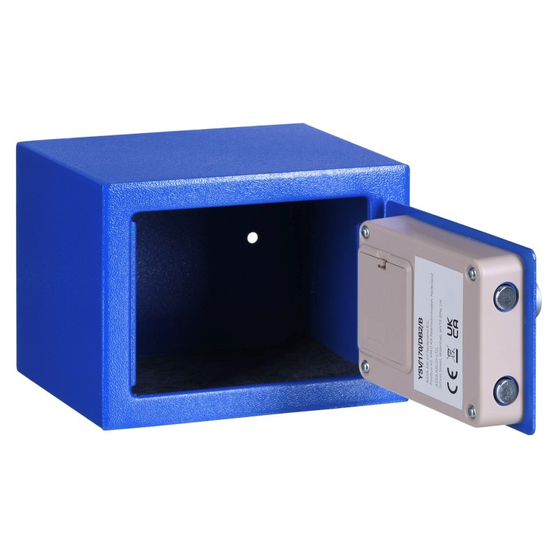 Yale YSV/170/DB2/B Freestanding safe 3.8 l Steel Blue Yale YSV/170/DB2/B Freestanding safe 3.8 l Steel Blue