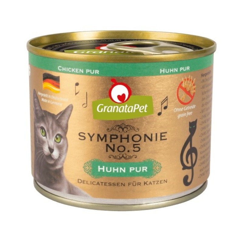 GRANATAPET Symphonie  No.5 Chicken - wet cat food - 200g GRANATAPET Symphonie  No.5 Chicken - wet cat food - 200g