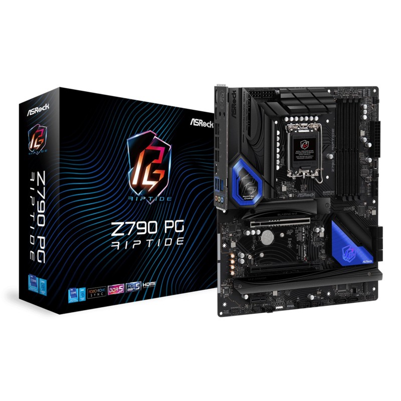 Asrock Z790 PG Riptide Intel Z790 LGA 1700 ATX Asrock Z790 PG Riptide Intel Z790 LGA 1700 ATX