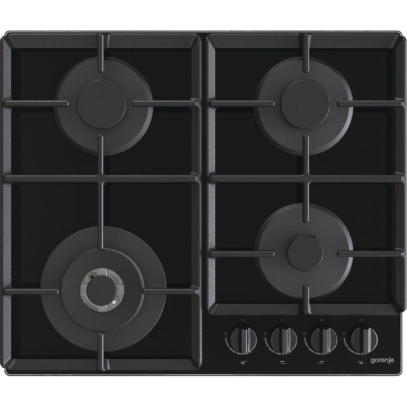 Gorenje GTW641EB hob Black Built-in 60 cm Gas 4 zone(s) Gorenje GTW641EB hob Black Built-in 60 cm Gas 4 zone(s)