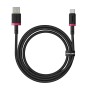 Baseus Dura USB Type A to Type C 60 W fast charging cable 1 m Black, Red
