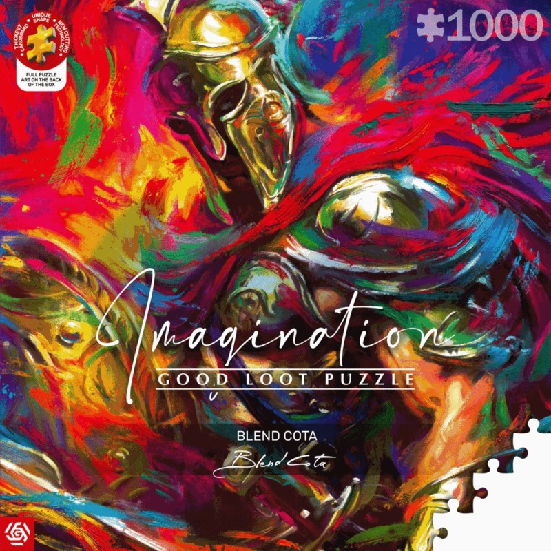 Puzzle Good Loot Imagination - Blend Cota: The Illyrian Warrior 1000 pc(s) Puzzle Good Loot Imagination - Blend Cota: The Illyrian Warrior 1000 pc(s)