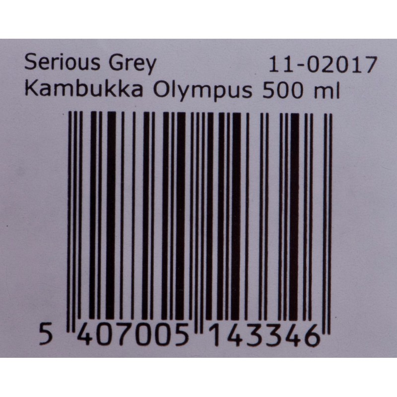 Kambukka Olympus Serious Grey - thermal mug, 500 ml Kambukka Olympus Serious Grey - thermal mug, 500 ml
