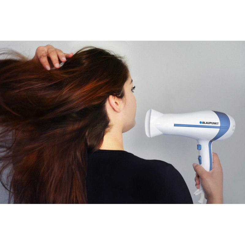 Blaupunkt HDD501BL hair dryer 2000 W Blue, White Blaupunkt HDD501BL hair dryer 2000 W Blue, White