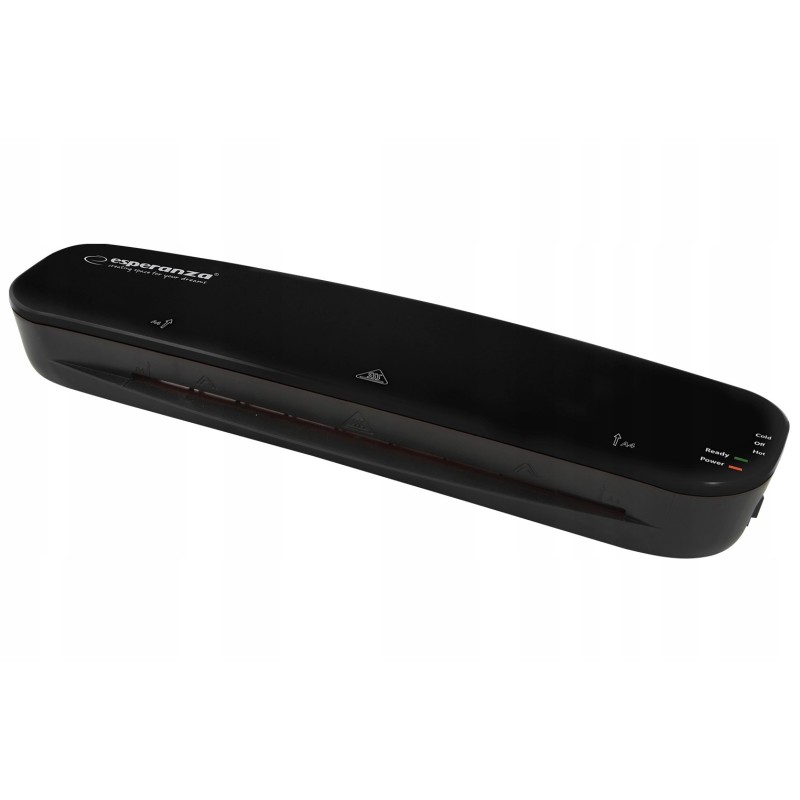 Esperanza EFL002 laminator Cold/hot laminator 250 mm/min Black Esperanza EFL002 laminator Cold/hot laminator 250 mm/min Black