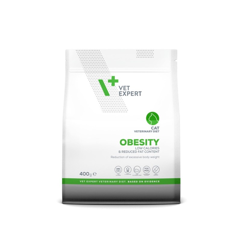 VET EXPERT Veterinary Diet Obesity Cat - dry food for cats - 400 g VET EXPERT Veterinary Diet Obesity Cat - dry food for cats - 400 g