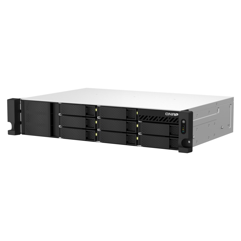 QNAP TS-864EU-RP-8G NAS/storage server Rack (2U) Ethernet LAN Black QNAP TS-864EU-RP-8G NAS/storage server Rack (2U) Ethernet LAN Black
