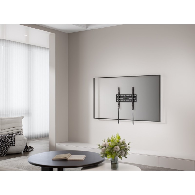 Gembird WM-75F-02 TV wall mount (fixed), 32”-75”, black