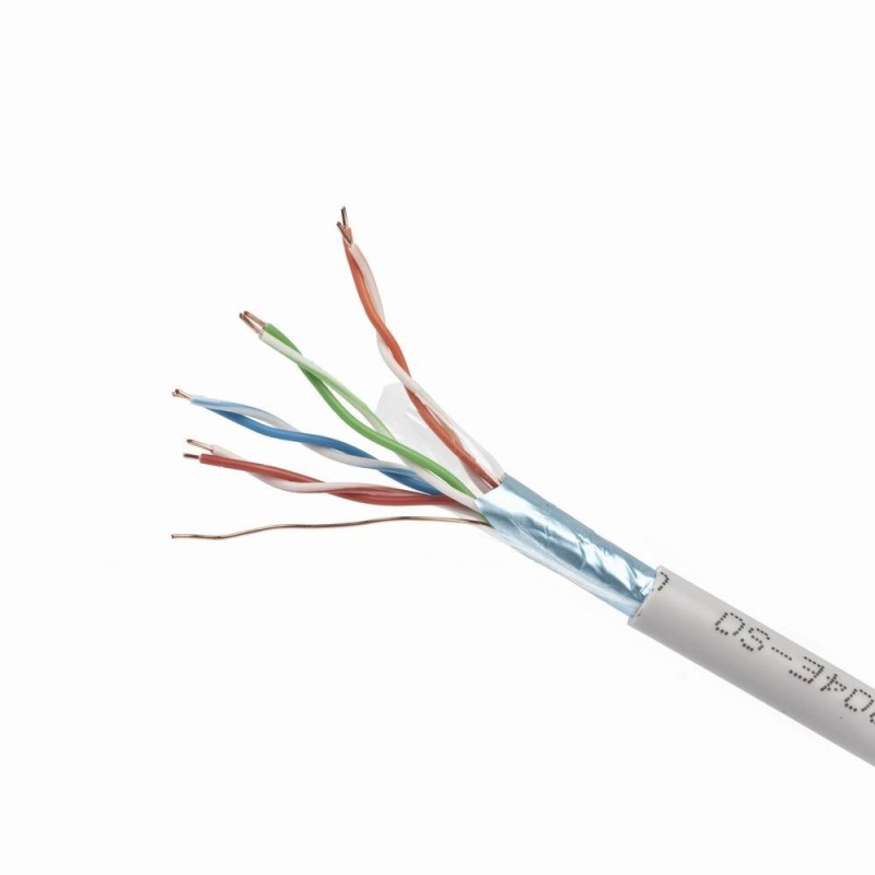 Gembird CAT5e FTP 100m networking cable Grey F/UTP (FTP) Gembird CAT5e FTP 100m networking cable Grey F/UTP (FTP)