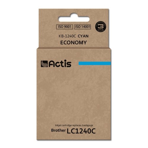 Actis KB-1240C ink (replacement for Brother LC1240C/LC1220C; Standard; 19 ml; cyan) Actis KB-1240C ink (replacement for Brother LC1240C/LC1220C; Standard; 19 ml; cyan)