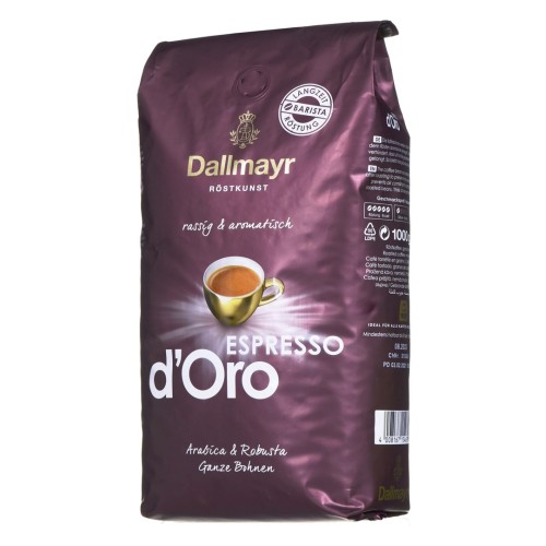 Coffee beans Dallmayr Espresso d'Oro 1 kg Coffee beans Dallmayr Espresso d'Oro 1 kg