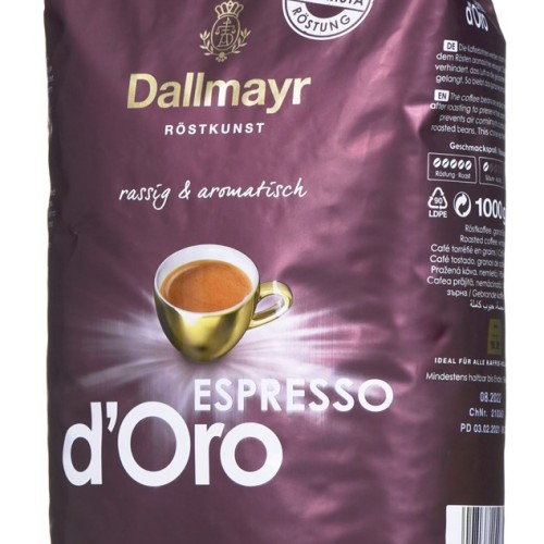 Coffee beans Dallmayr Espresso d'Oro 1 kg