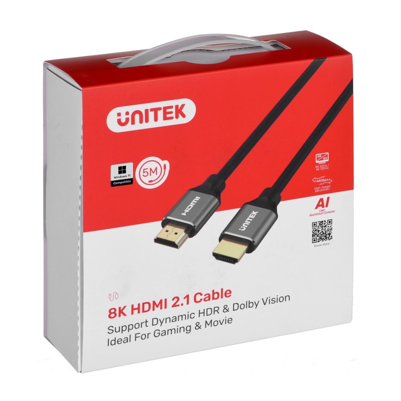 UNITEK C140W HDMI cable 5 m HDMI Type A (Standard) Black UNITEK C140W HDMI cable 5 m HDMI Type A (Standard) Black