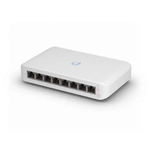 Ubiquiti UniFi Switch Lite 8 PoE Managed L2 Gigabit Ethernet (10/100/1000) Power over Ethernet (PoE) White Ubiquiti UniFi Switch Lite 8 PoE Managed L2 Gigabit Ethernet (10/100/1000) Power over Ethernet (PoE) White