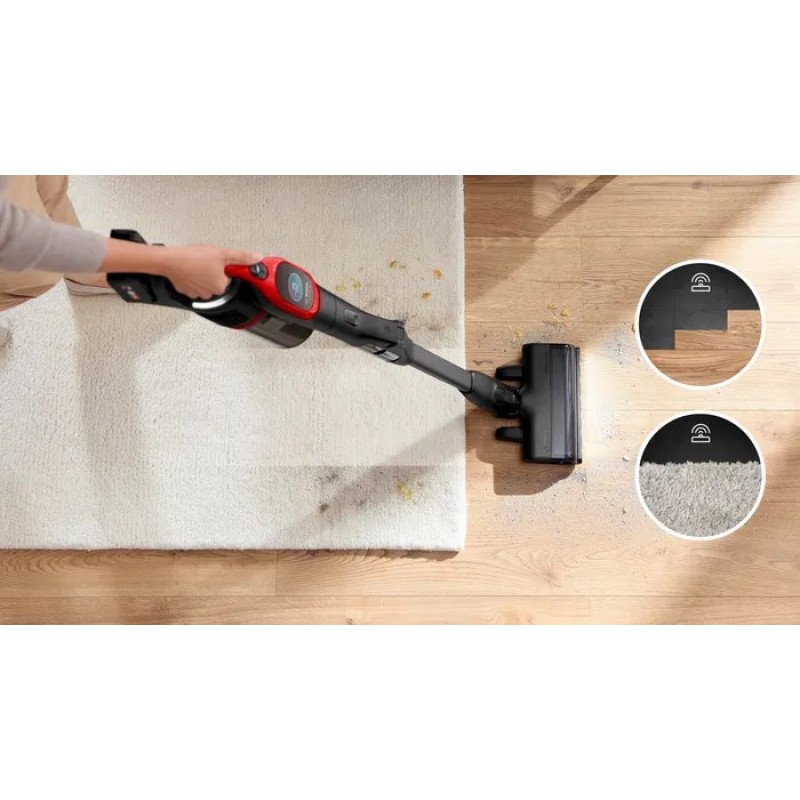Bosch BCS1041PET stick vacuum/electric broom Battery Dry HEPA Bagless 0.4 L 23.5 W Black, Red 4 Ah Bosch BCS1041PET stick vacuum/electric broom Battery Dry HEPA Bagless 0.4 L 23.5 W Black, Red 4 Ah