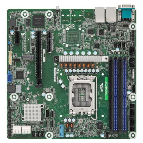 Asrock EC266D4U motherboard Intel C266 LGA 1700 micro ATX Asrock EC266D4U motherboard Intel C266 LGA 1700 micro ATX