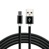 everActive cable USB-C 1m - Black, silicone, quick charge, 3A - CBS-1CB
