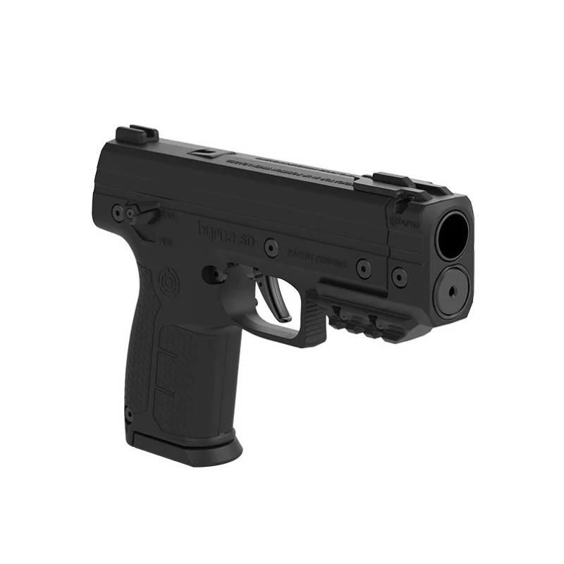 Pistol for rubber and pepper bullets BYRNA SD XL BLACK cal.68 CO2 12 g Black (SX68300-BLK-XL) Pistol for rubber and pepper bullets BYRNA SD XL BLACK cal.68 CO2 12 g Black (SX68300-BLK-XL)