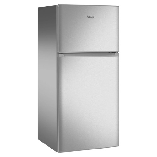 AMICA FD2015.4X(E) Silver Refrigerator with Freezer AMICA FD2015.4X(E) Silver Refrigerator with Freezer