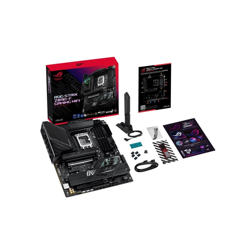 ASUS ROG STRIX Z890-F GAMING WIFI Intel Z890 LGA 1851 (Socket V1) ATX motherboard ASUS ROG STRIX Z890-F GAMING WIFI Intel Z890 LGA 1851 (Socket V1) ATX motherboard
