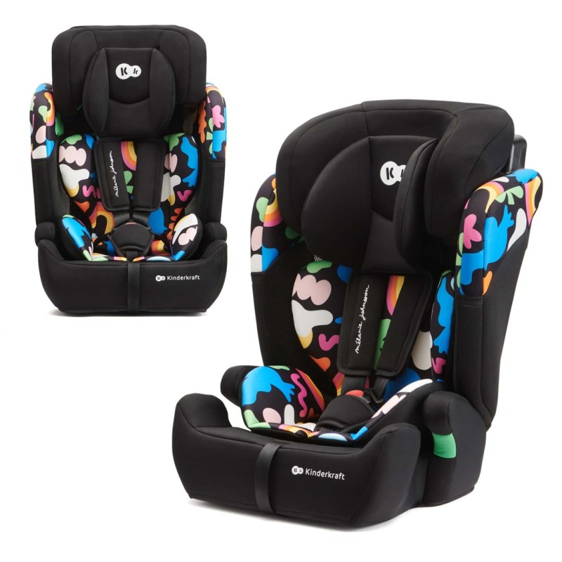 Kinderkraft COMFORT UP I-SIZE baby car seat (9 - 36 kg; 15 months - 12 years) Happy Shapes Kinderkraft COMFORT UP I-SIZE baby car seat (9 - 36 kg; 15 months - 12 years) Happy Shapes
