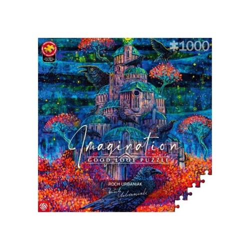 Puzzle Good Loot Imagination - Roch Urbaniak: Raven Queen's Fortress 1000 pc(s) Puzzle Good Loot Imagination - Roch Urbaniak: Raven Queen's Fortress 1000 pc(s)
