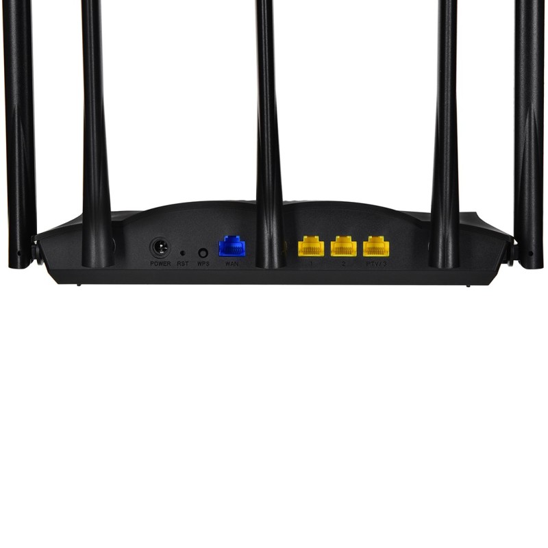 Tenda TX12 PRO wireless router Fast Ethernet Dual-band (2.4 GHz / 5 GHz) Black Tenda TX12 PRO wireless router Fast Ethernet Dual-band (2.4 GHz / 5 GHz) Black