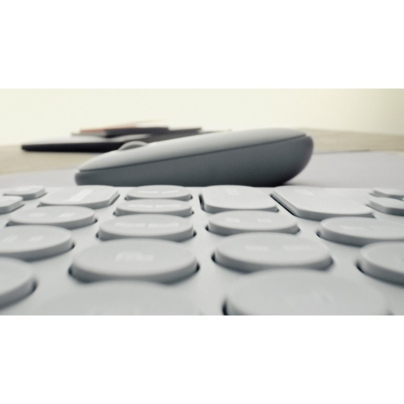 Logitech 910-007015 mouse Travel Ambidextrous RF Wireless + Bluetooth Optical 4000 DPI