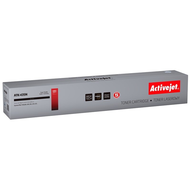 Activejet ATK-435N toner for Kyocera printer; Kyocera TK-435 replacement; Supreme; 15000 pages; black Activejet ATK-435N toner for Kyocera printer; Kyocera TK-435 replacement; Supreme; 15000 pages; black