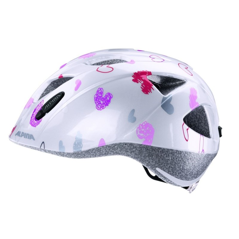 Bike helmet Alpina Ximo, white in hearts, 49-54 Bike helmet Alpina Ximo, white in hearts, 49-54