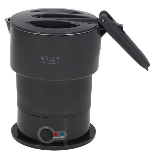 ADLER AD 1377g grey silicone kettle