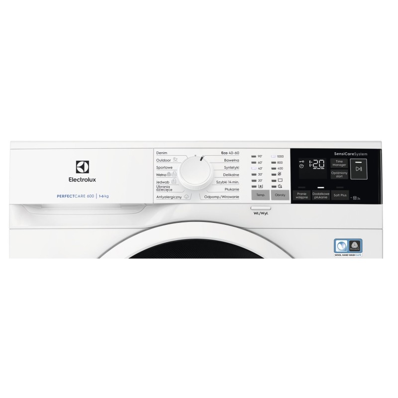 Electrolux PerfectCare 600 EW6SN406WP washing machine Front-load 6 kg 1000 RPM White Electrolux PerfectCare 600 EW6SN406WP washing machine Front-load 6 kg 1000 RPM White