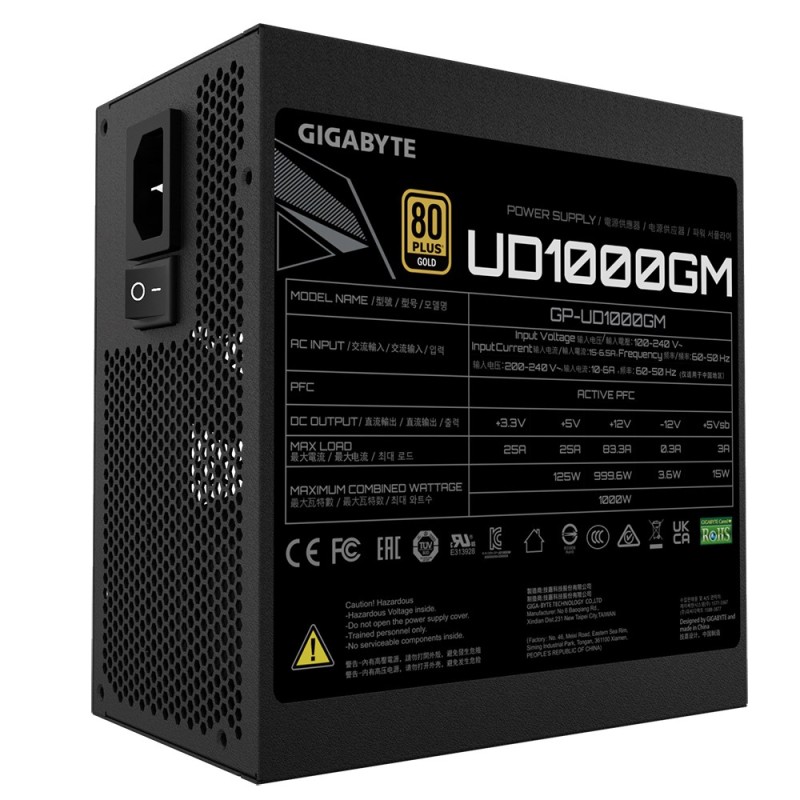 Zasilacz ASRock STEEL LEGEND 750W 80 Plus Gold Zasilacz ASRock STEEL LEGEND 750W 80 Plus Gold