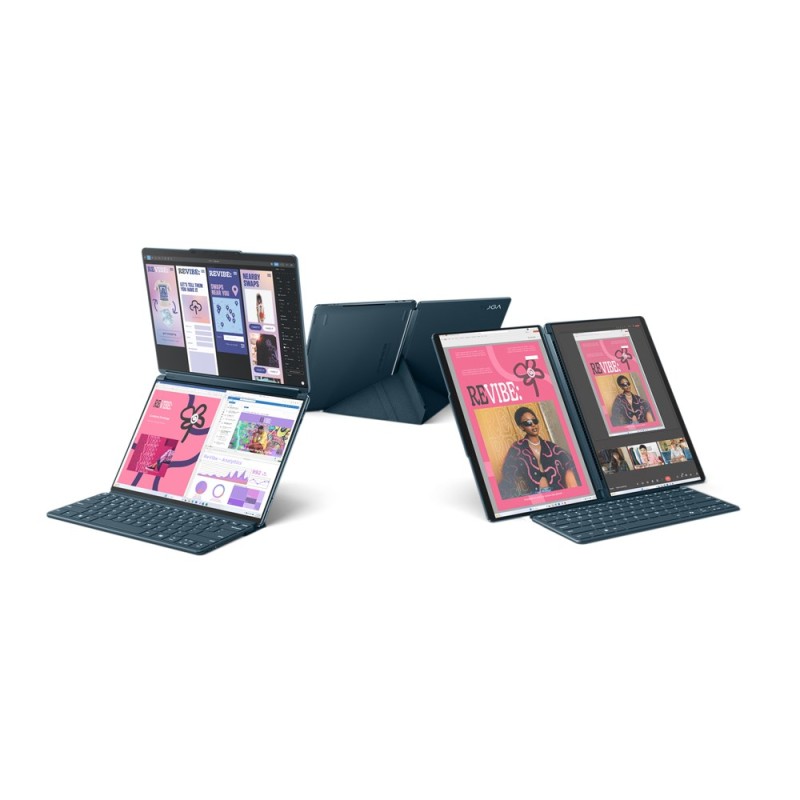 Lenovo Yoga Book 9 13IMU9 Intel Core Ultra 7 155U Hybrid (2-in-1) 33.8 cm (13.3 Lenovo Yoga Book 9 13IMU9 Intel Core Ultra 7 155U Hybrid (2-in-1) 33.8 cm (13.3
