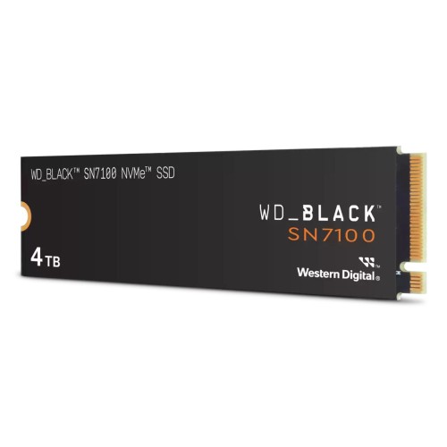 Western Digital Black SN7100 4 TB M.2 PCI Express 4.0 NVMe 3D TLC NAND Western Digital Black SN7100 4 TB M.2 PCI Express 4.0 NVMe 3D TLC NAND