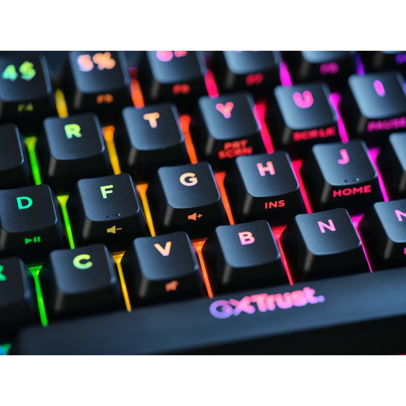 Trust GXT 867 Acira keyboard Gaming USB QWERTY US English Black Trust GXT 867 Acira keyboard Gaming USB QWERTY US English Black
