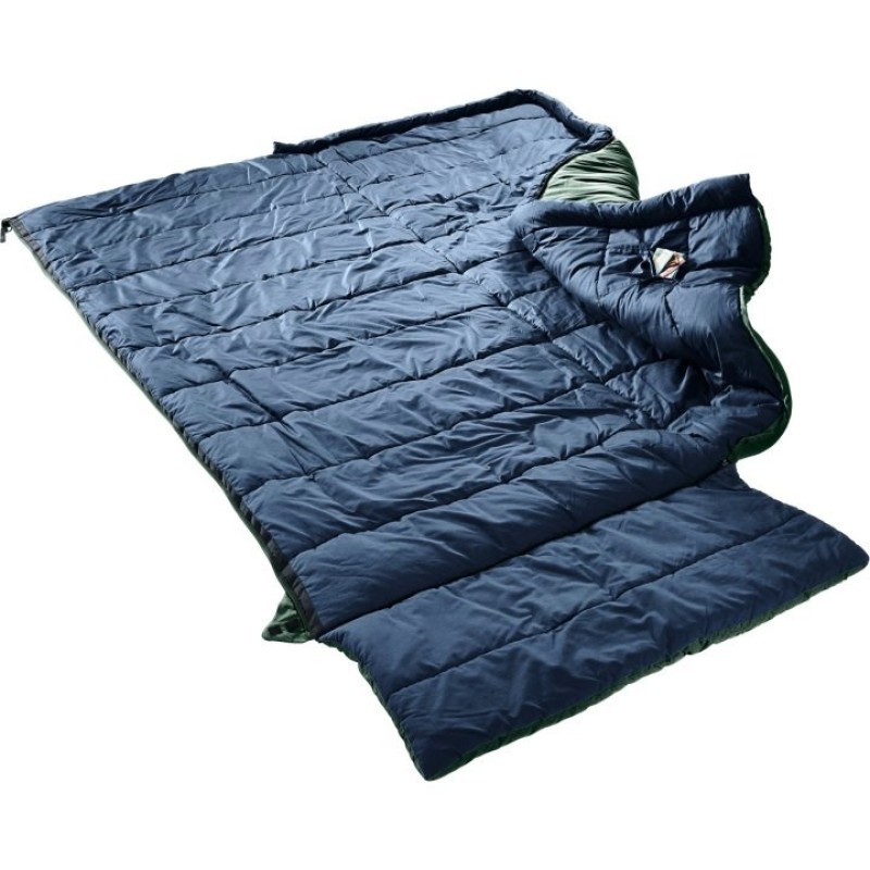 Deuter Orbit SQ -5 synthetic sleeping bag -5 (200 cm) - ivy/ink Deuter Orbit SQ -5 synthetic sleeping bag -5 (200 cm) - ivy/ink