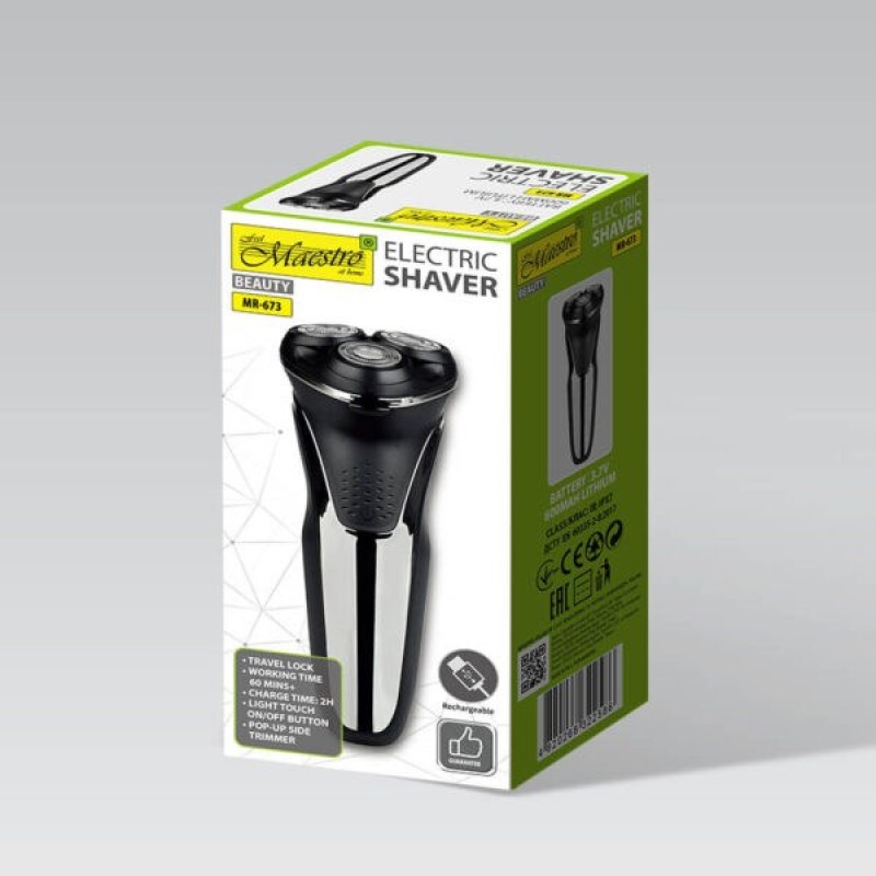 MAESTRO MR-673 USB electric shaver MAESTRO MR-673 USB electric shaver
