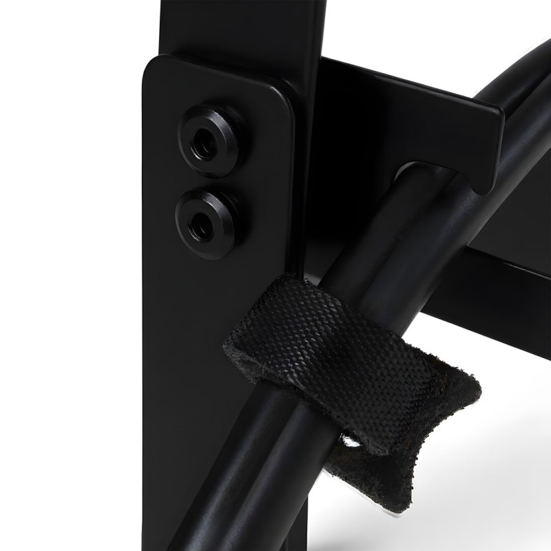 Maclean under-desk cable organizer, max load 5kg, black, MC-105 B