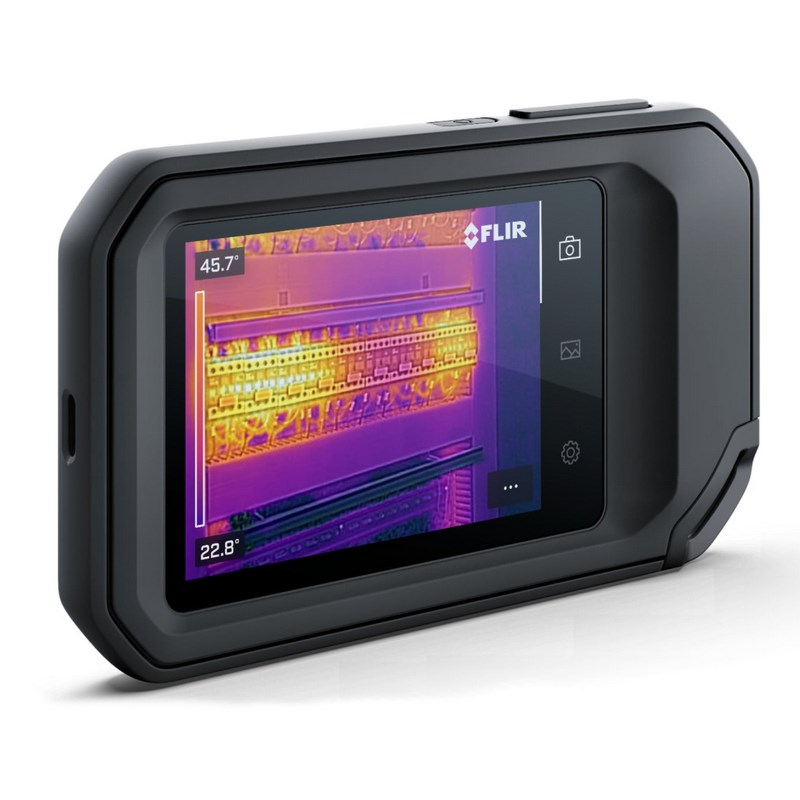 FLIR One C8 thermal imaging camera Black 320 x 240 pixels Built-in display LCD FLIR One C8 thermal imaging camera Black 320 x 240 pixels Built-in display LCD
