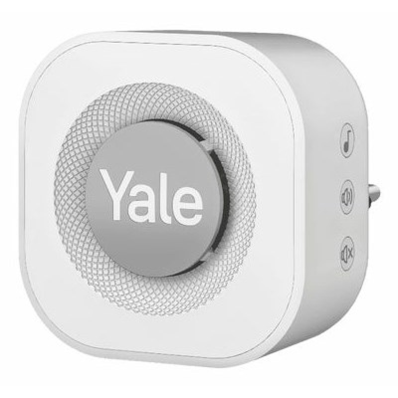 Yale Doorbell Chime Grey, White Yale Doorbell Chime Grey, White