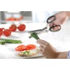 GEFU 12660 kitchen scissors 191 mm Black, Stainless steel Herb GEFU 12660 kitchen scissors 191 mm Black, Stainless steel Herb