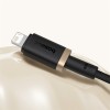 Baseus Dura Type A to IP 2.4A fast charging cable Black, Gold