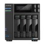 Asustor LOCKERSTOR 4 Gen2 (AS6704T) NAS Desktop Intel® Celeron® N N5105 4 GB DDR4 0 TB ADM Black
