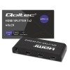 Qoltec 51797 Active HDMI Splitter 2 x HDMI 4K x 2K | 6Gb/s | 60Hz Qoltec 51797 Active HDMI Splitter 2 x HDMI 4K x 2K | 6Gb/s | 60Hz