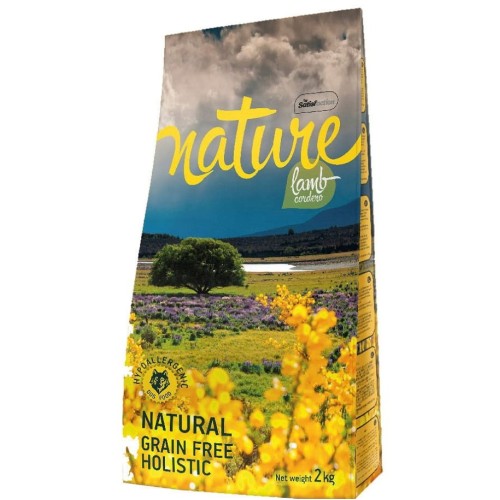 NATURE Grain Free Holistic Lamb - dry dog food - 2kg